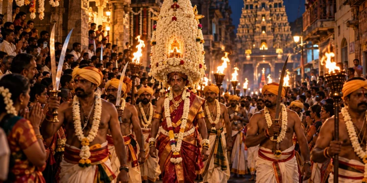 Karaga Festival: How Bengaluru’s Bearers Balance a Floral Goddess All Night