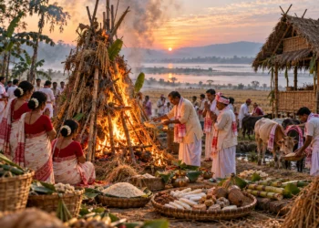 Magh Bihu: Why Assam Burns the Meji at the End of Harvest