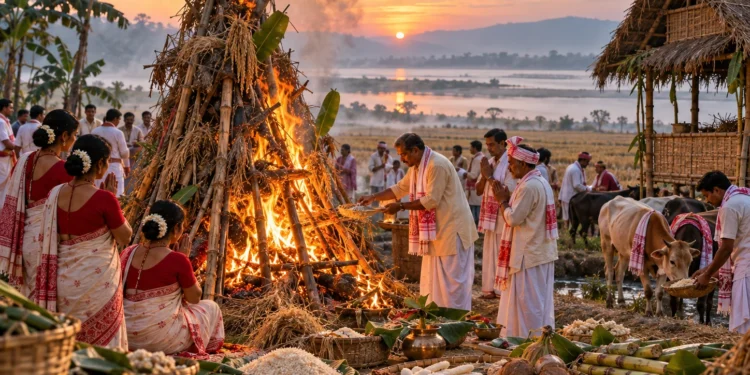 Magh Bihu: Why Assam Burns the Meji at the End of Harvest
