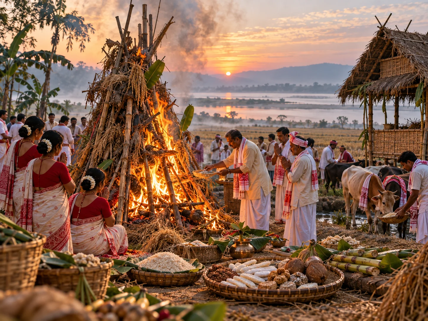 Latest Articles Magh Bihu: Why Assam Burns the Meji at the End of Harvest