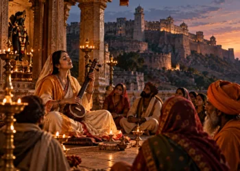 Mirabai: The Rajput Princess Who Left the Palace for Krishna