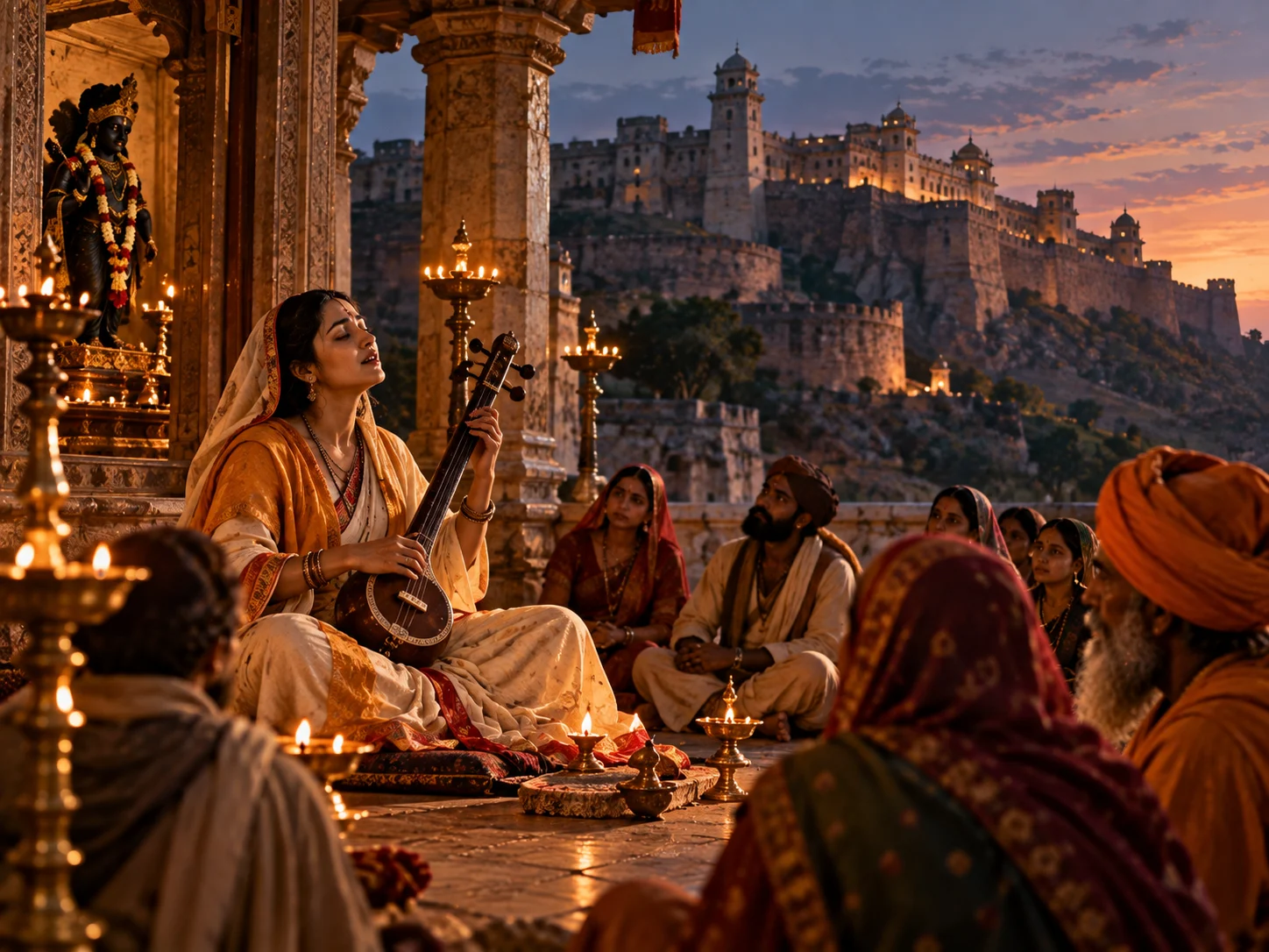 Latest Articles Mirabai: The Rajput Princess Who Left the Palace for Krishna