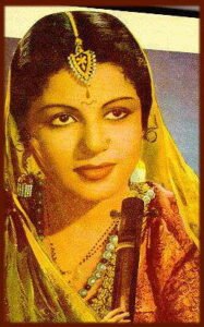 M. S. Subbulakshmi in a 1944 publicity photograph