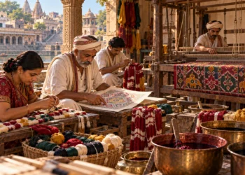 Patan Patola: The Saree Dyed Before It Is Woven