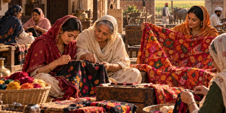 Phulkari: The Cloth Women Made for a Bride