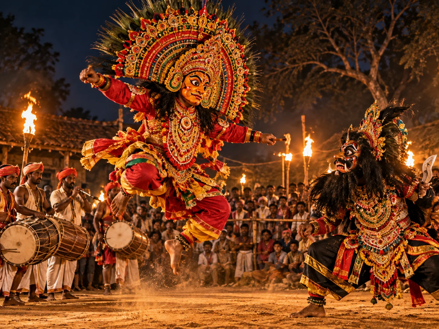 Purulia Chhau: How Masks, Martial Movement and Myth Meet in Dance