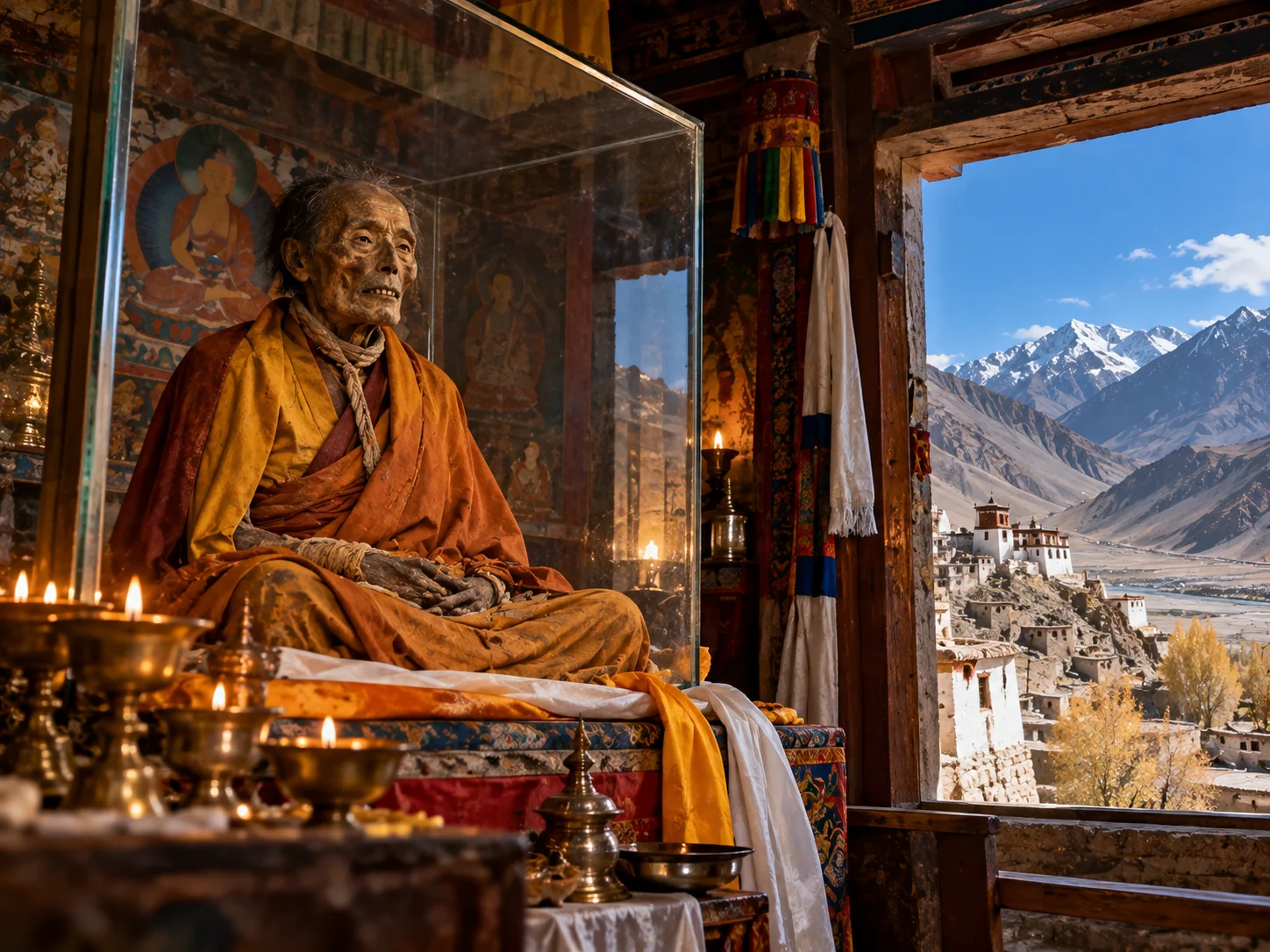 Sangha Tenzin: The Monk Who Prepared His Own Body to Become a Relic