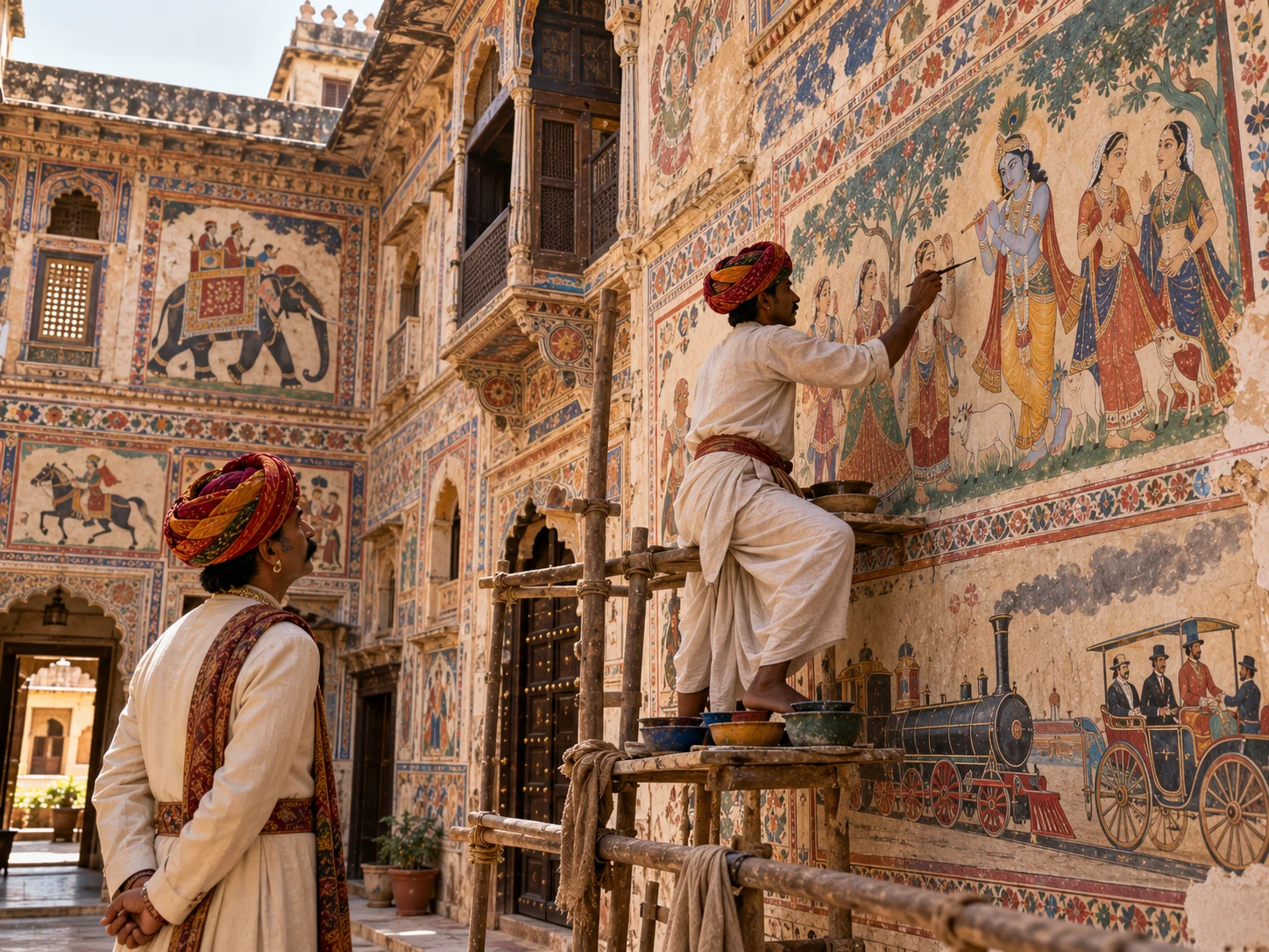 Shekhawati Murals: What Rajasthan’s Painted Havelis Were Saying