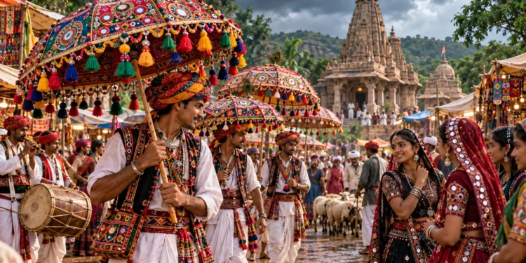 Tarnetar Fair: How Embroidered Umbrellas Became a Courtship Tradition Tarnetar Fair: How Embroidered Umbrellas Became a Courtship Tradition