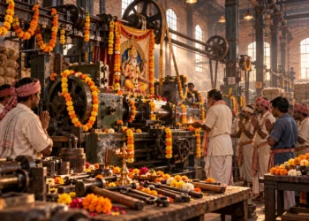 Vishwakarma Puja: Why Workers Worship Their Tools and Machines